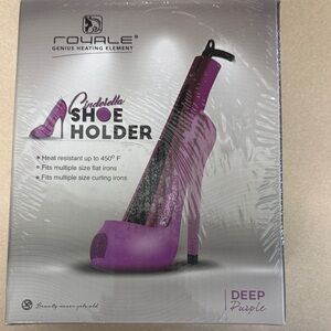 Deep Purple Hair Tool Holder